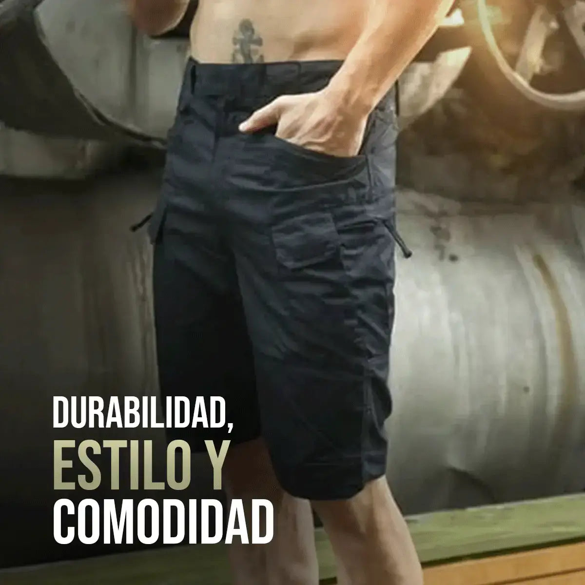 Pantalón Corto Táctico Militar para Hombres Shield® (+ Cinturón Táctico Gratis)