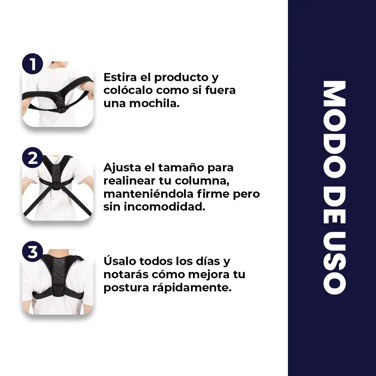 Corrector de Postura Ergonom® (Compra 1, Llévate 2)