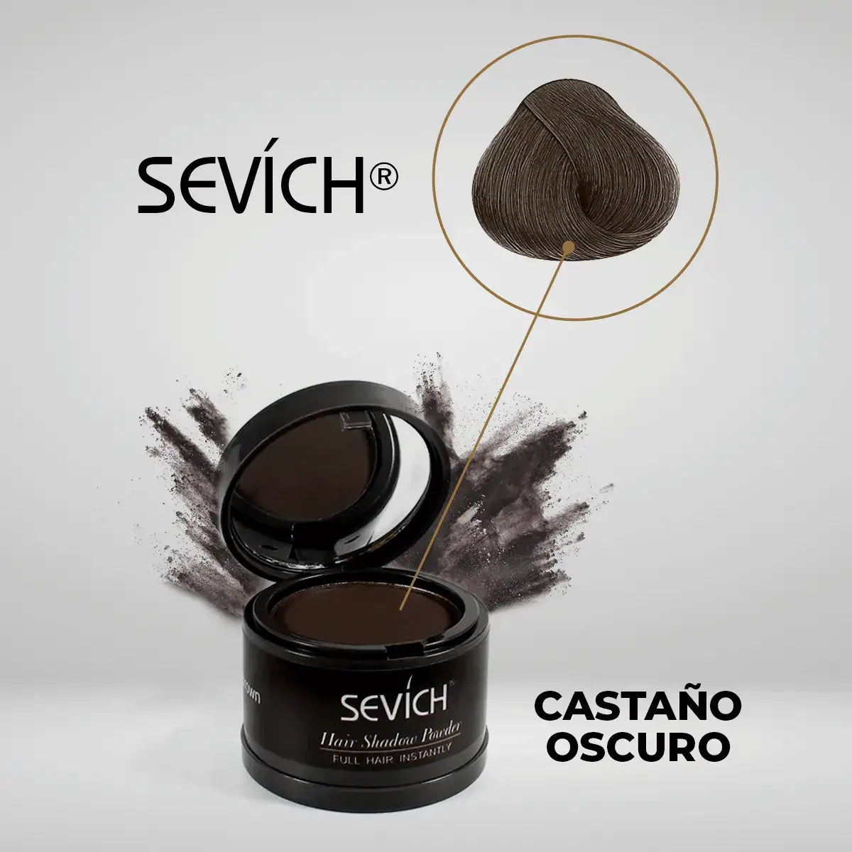 Sombra Capilar Sevích® - Decile Adiós a las Canas al Instante