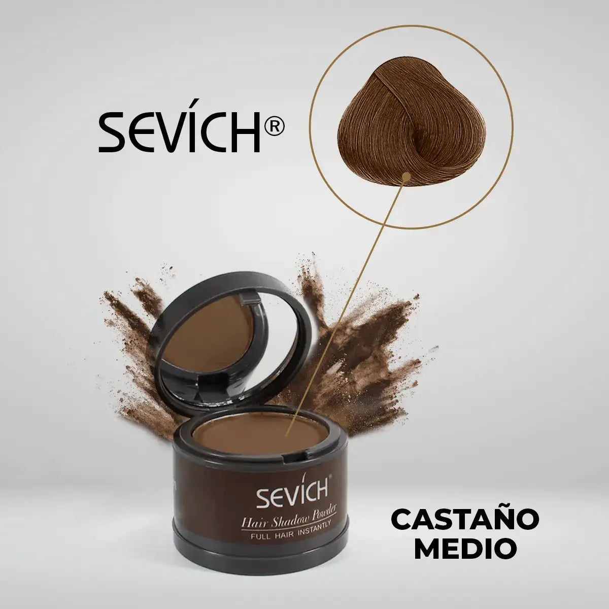 Sombra Capilar Sevích® - Decile Adiós a las Canas al Instante