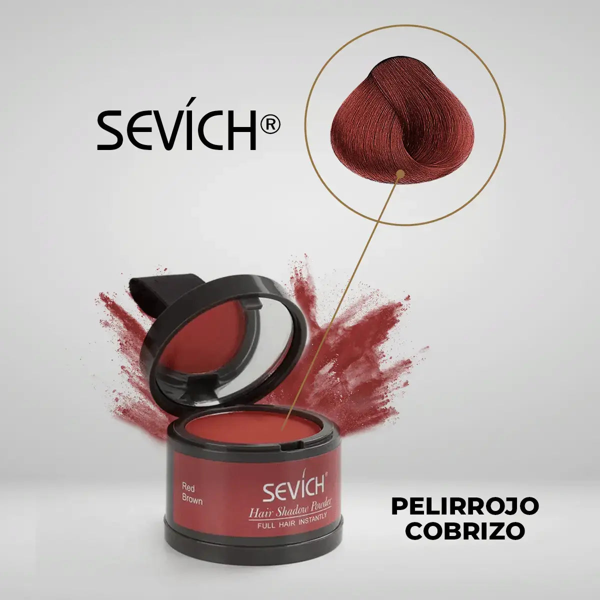 Sombra Capilar Sevích® - Decile Adiós a las Canas al Instante