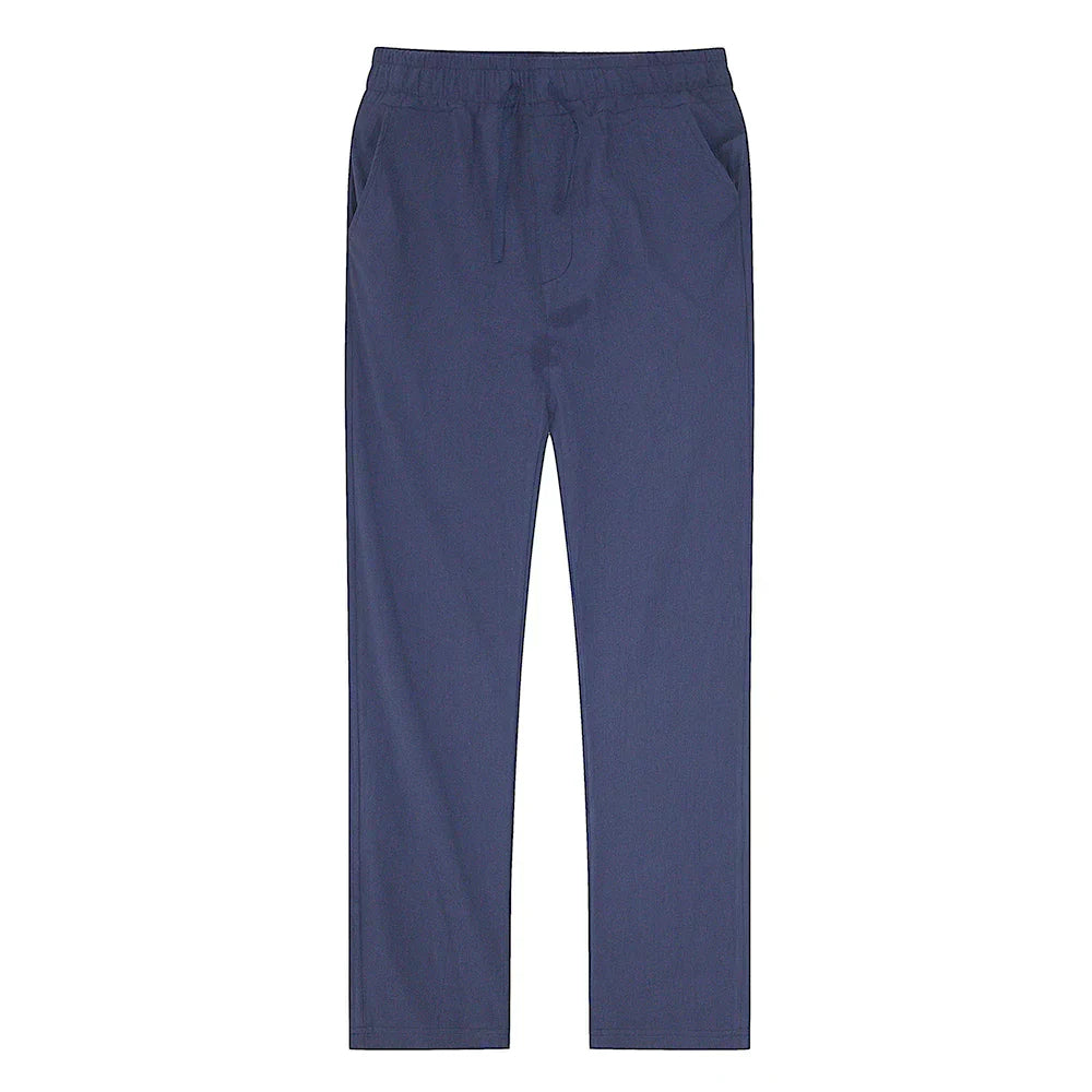 Poli - Pantalones Aireados De Lino Para Hombre Para El Verano